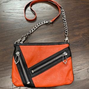 COPY - Botkier - orange pop leather cross body pu…